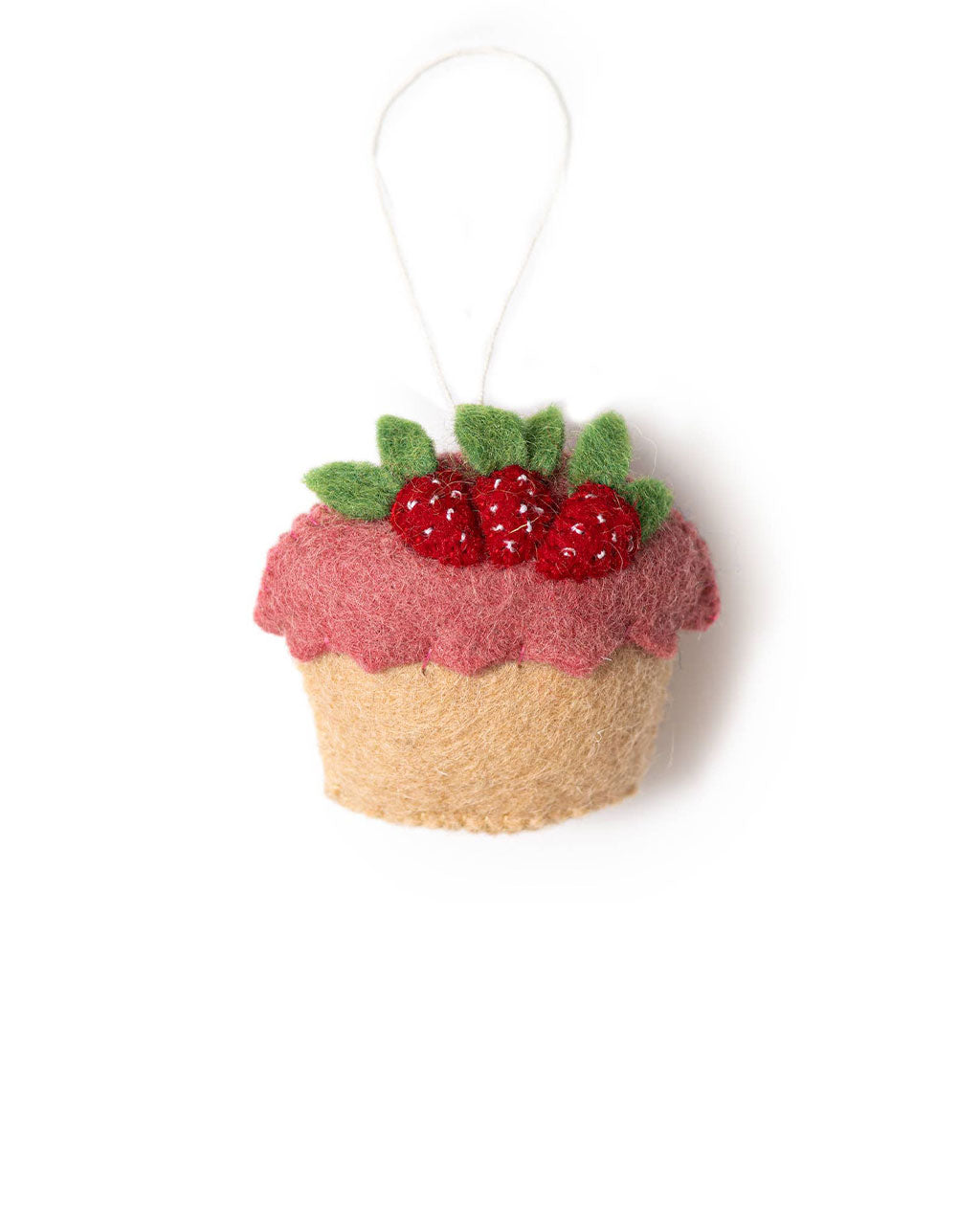 Felt Sweet Treat Ornament - Strawberry Shortcake – ban.do