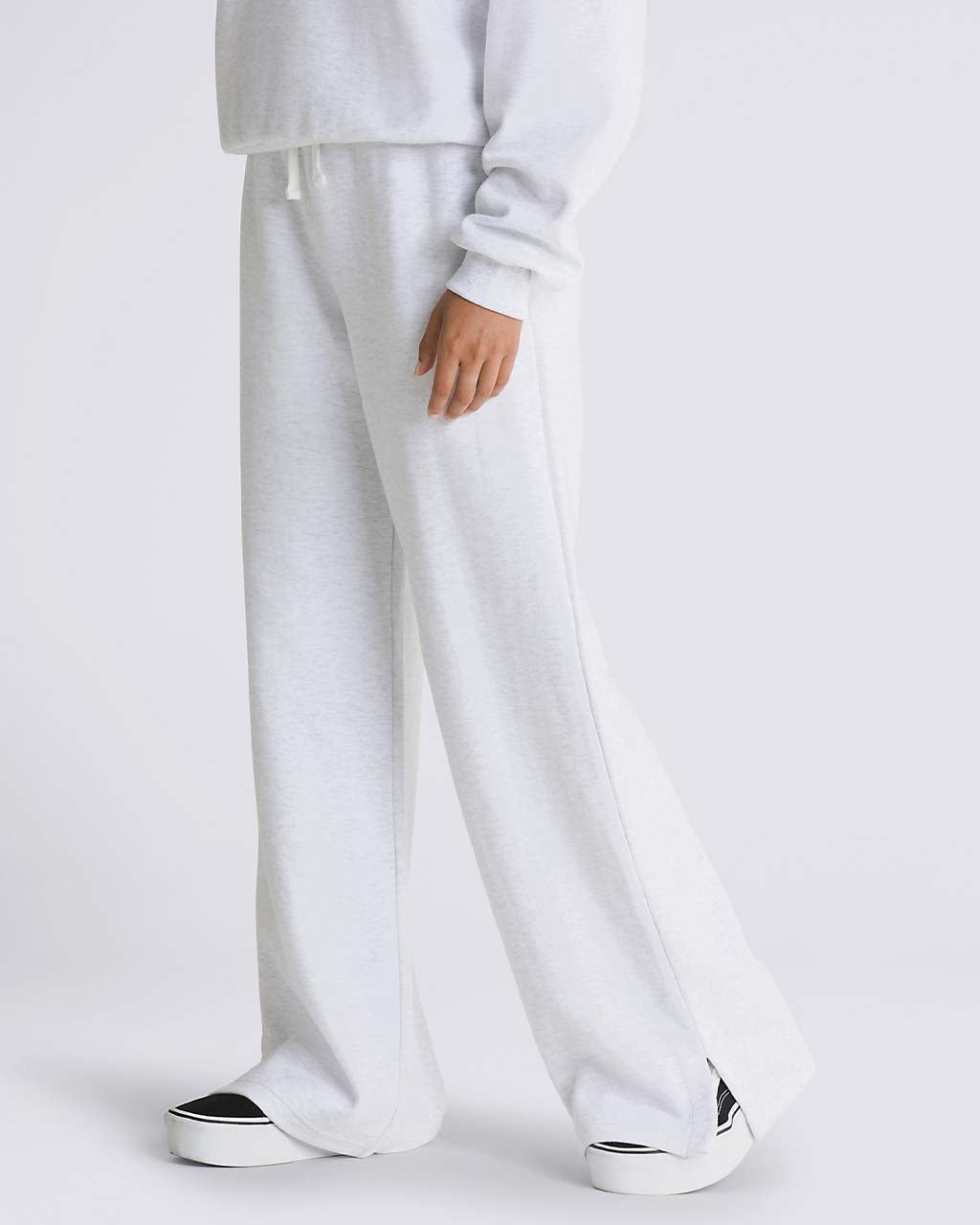 Elevated Double Knit Sweatpants - White Heather