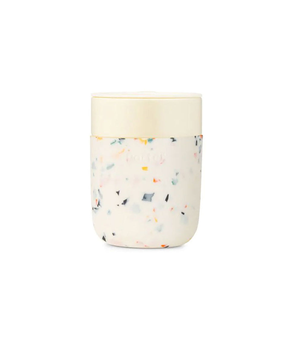 Porter Insulated Ceramic 16 oz Bottle - Terrazzo Cream - W&P