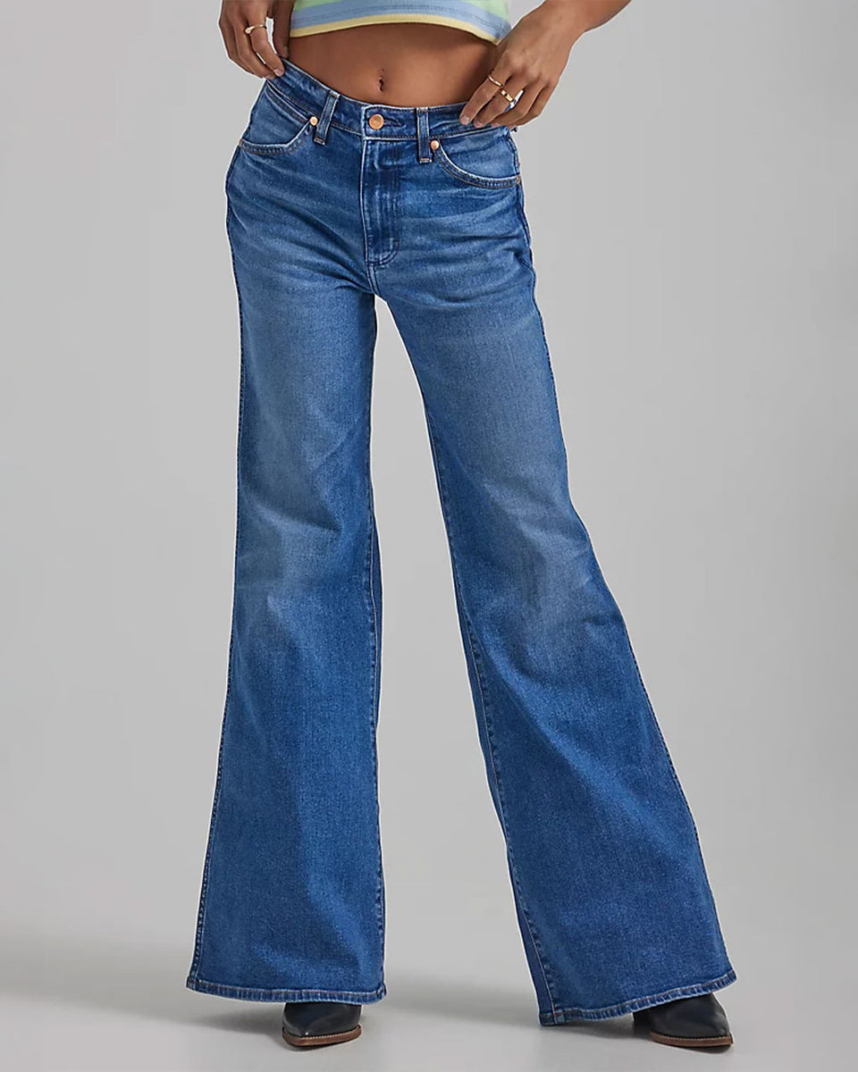 Wrangler outlet Flared 14 Blue