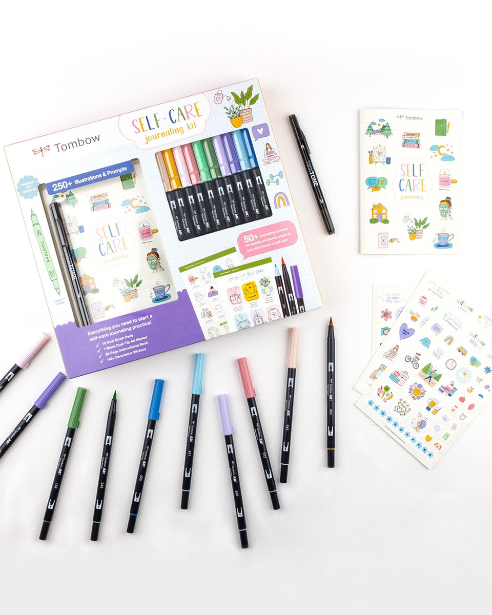  ZICOTO Ultimate All-in-One Journaling Kit - Incl. Dotted  Journal, Stencils, Stickers, Pens, Washi Tapes, Small Envelopes and More  Bullet Checklist Supplies : Arts, Crafts & Sewing