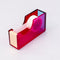 top view of pink, blue and red acrylic tape dispenser