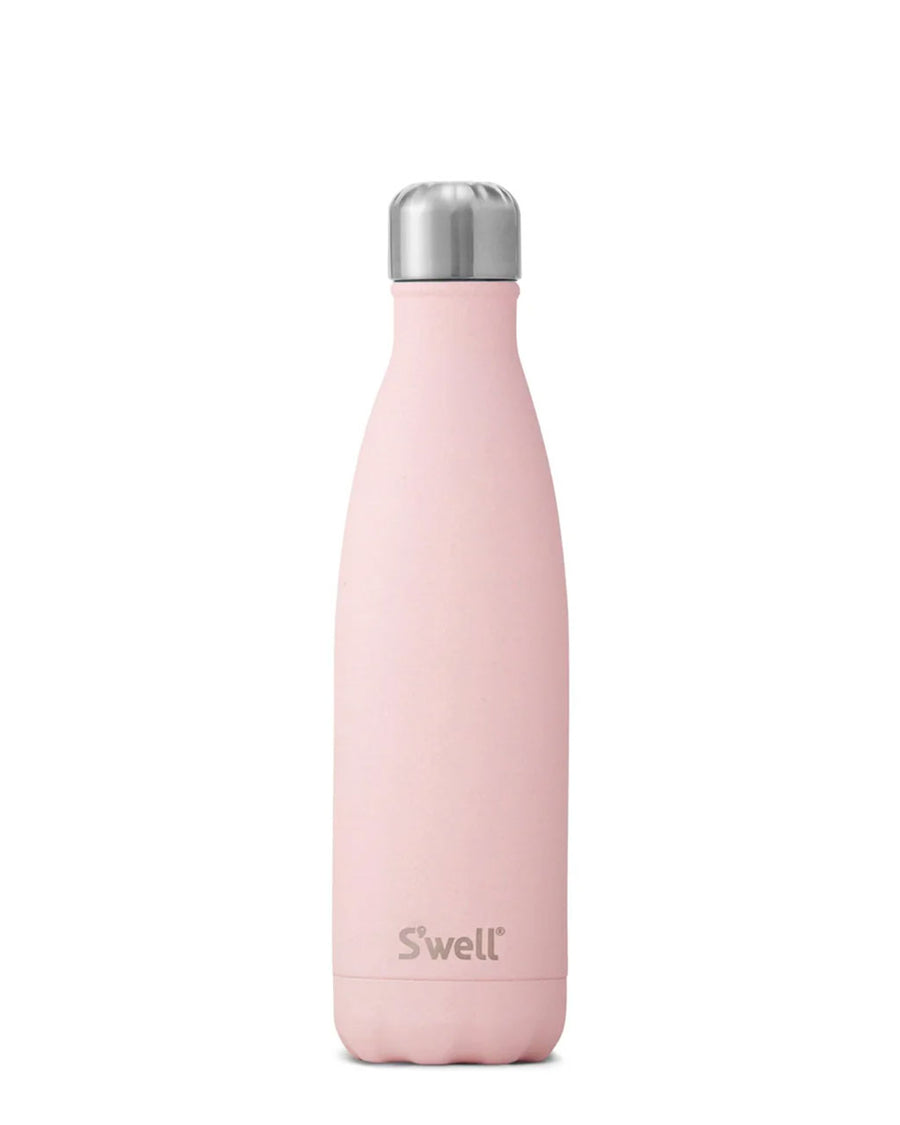 light pink 17 oz stainless steel water bottle