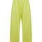 lime green wide leg pants