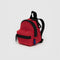 candy apple mini baggu backpack keychain with black trim