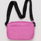 hot pink baggu camera crossbody