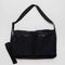 black large cargo crossbody bag