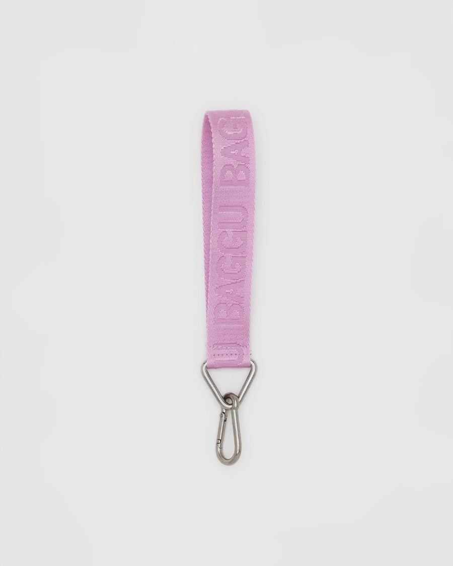 peony keychain with peony 'baggu' 