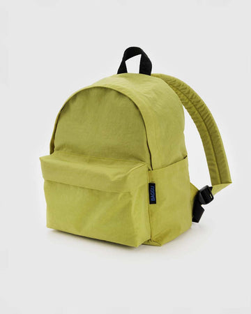 lime green medium nylon backpack