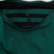 interior pocket of cypress green medium nylon crescent bag with tonal strap