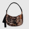 photo forest medium nylon crescent bag with black strap