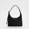 black baggu mini nylon shoulder bag