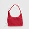 candy apple red mini nylon shoulder bag