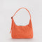 coral mini nylon shoulder bag