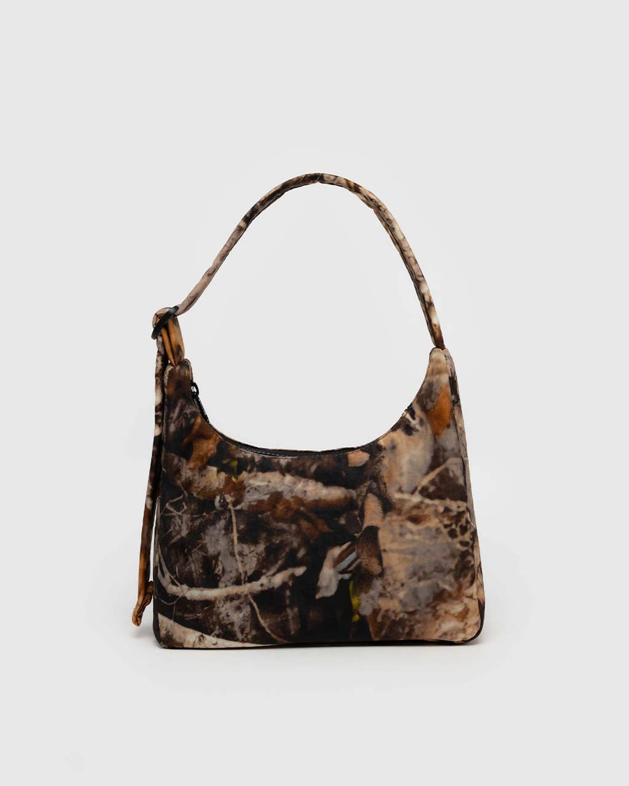 photo forest mini nylon shoulder bag