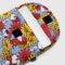 laptop inside of periwinkle 13 in. laptop sleeve with joe cool and red and yellow floral print