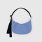 cornflower small nylon crescent bag