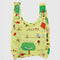 yellow standard baggu with snoopy and friends flying a kite