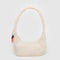 white swan shoulder bag