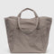 taupe travel cloud bag