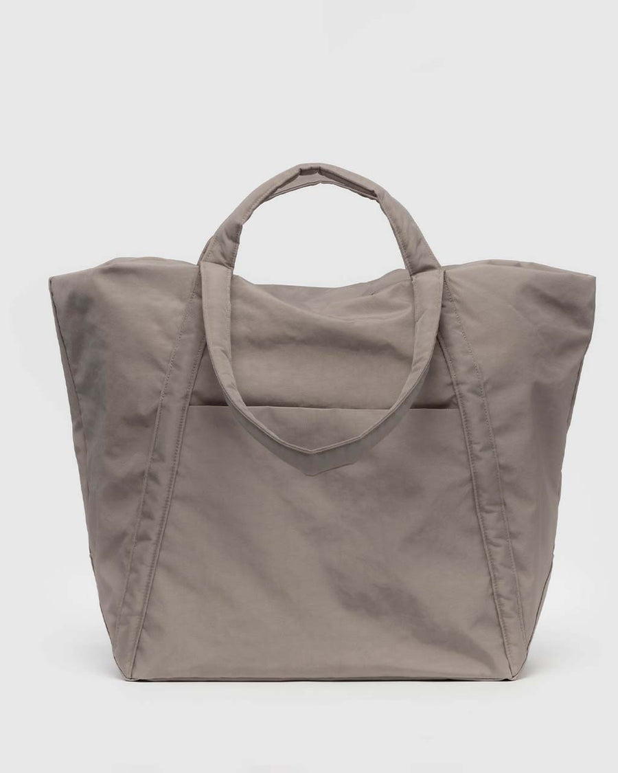 taupe travel cloud bag