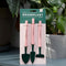 set of 3 pink mini houseplant tools set