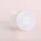 white textured opal candle with matching lid