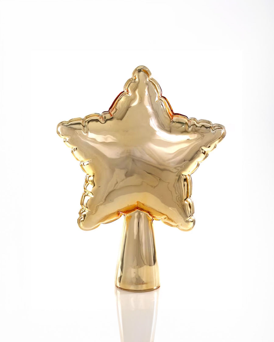 gold star balloon shaped tree topper