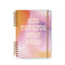 multi color wellness journal that says 'you deserve self care'