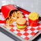 burger and fries shaped salt and pepper shakers