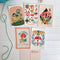 set of 10 mushroom themed postcards