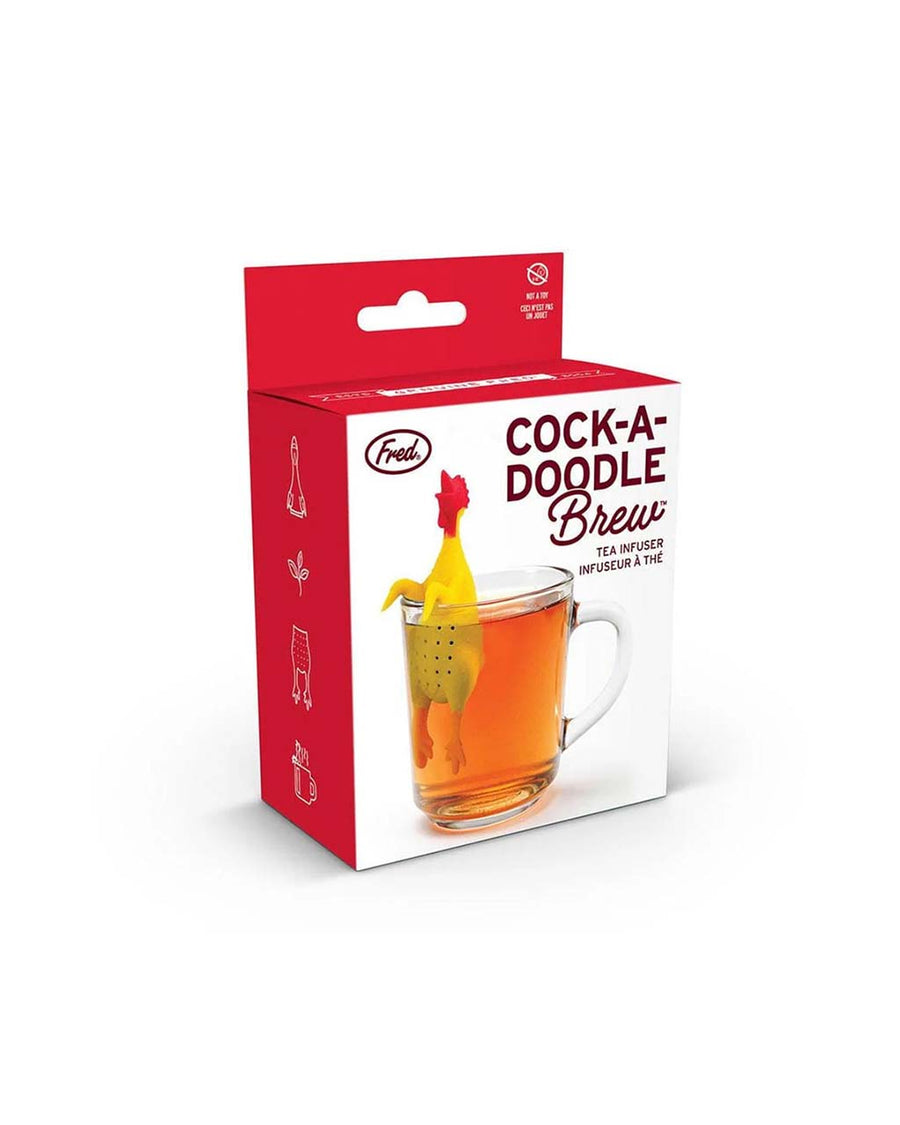 packaged rubber chicken loose tea infuser