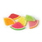 set of 6 fruit slice drink markers