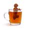 brown dog shaped tea infuser