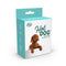 packaged brown dog shaped tea infuser