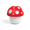 red mushroom measuring cups