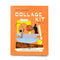 orange cover of collage kit vol. 2 book: a library of 1000 images for DIY craft projects, art journaling, and collages