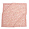 pink square bandana with galloping horse print