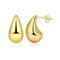 gold designer drop earrings