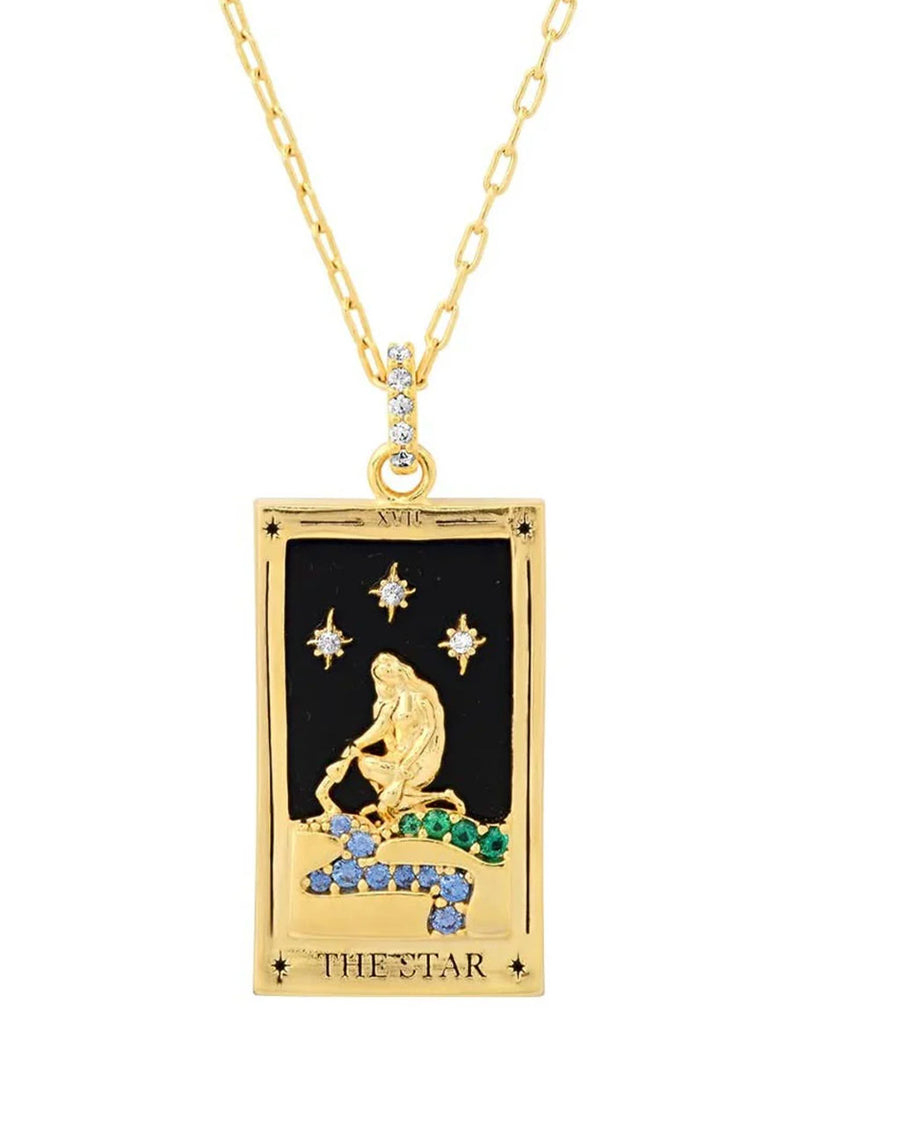 the star tarot card necklace