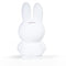 back view of large white miffy coin bank