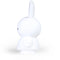 side view of large white miffy coin bank