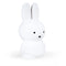 side view of large white miffy coin bank