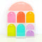 colorful standing weekly to-do board with stand