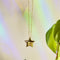 gold star shaped pendant necklace