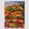 completed le puzz 500 puzzle with a giant loaded sandwich