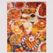 completed le puzz 1000 piece puzzle with various breakfast foods displayed