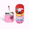 set of 7 various hello kitty reusable makeup wipes with laundry bag