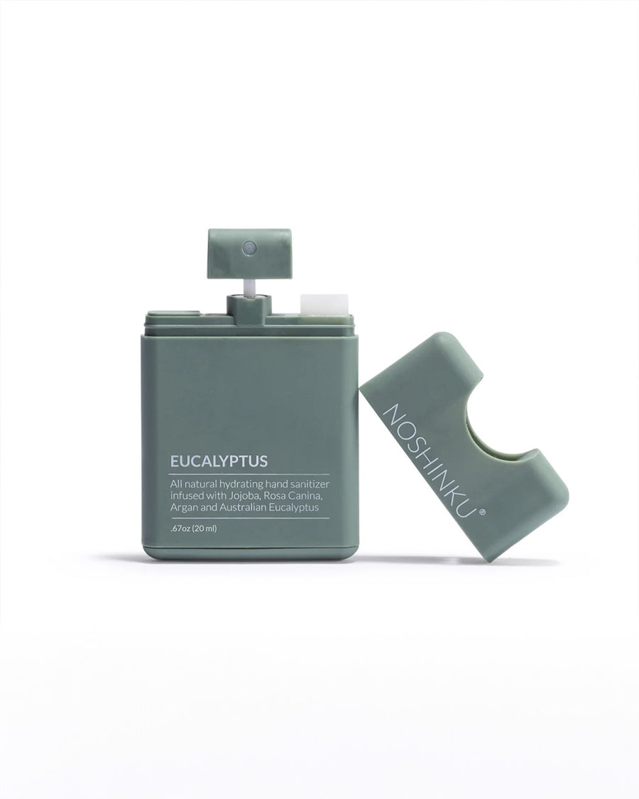 separated eucalyptus pocket hand sanitizer