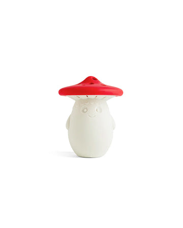 red and white mushroom fridge odor absorber